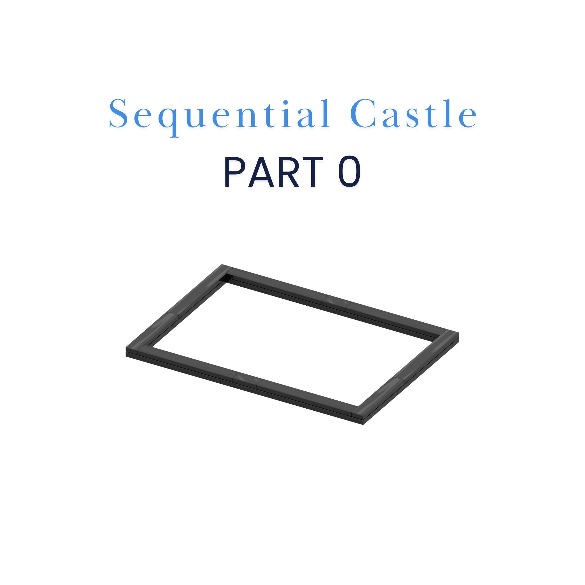 Sequential Castle Part 0 – Exclusive Limited Edition LEGO Brick Build