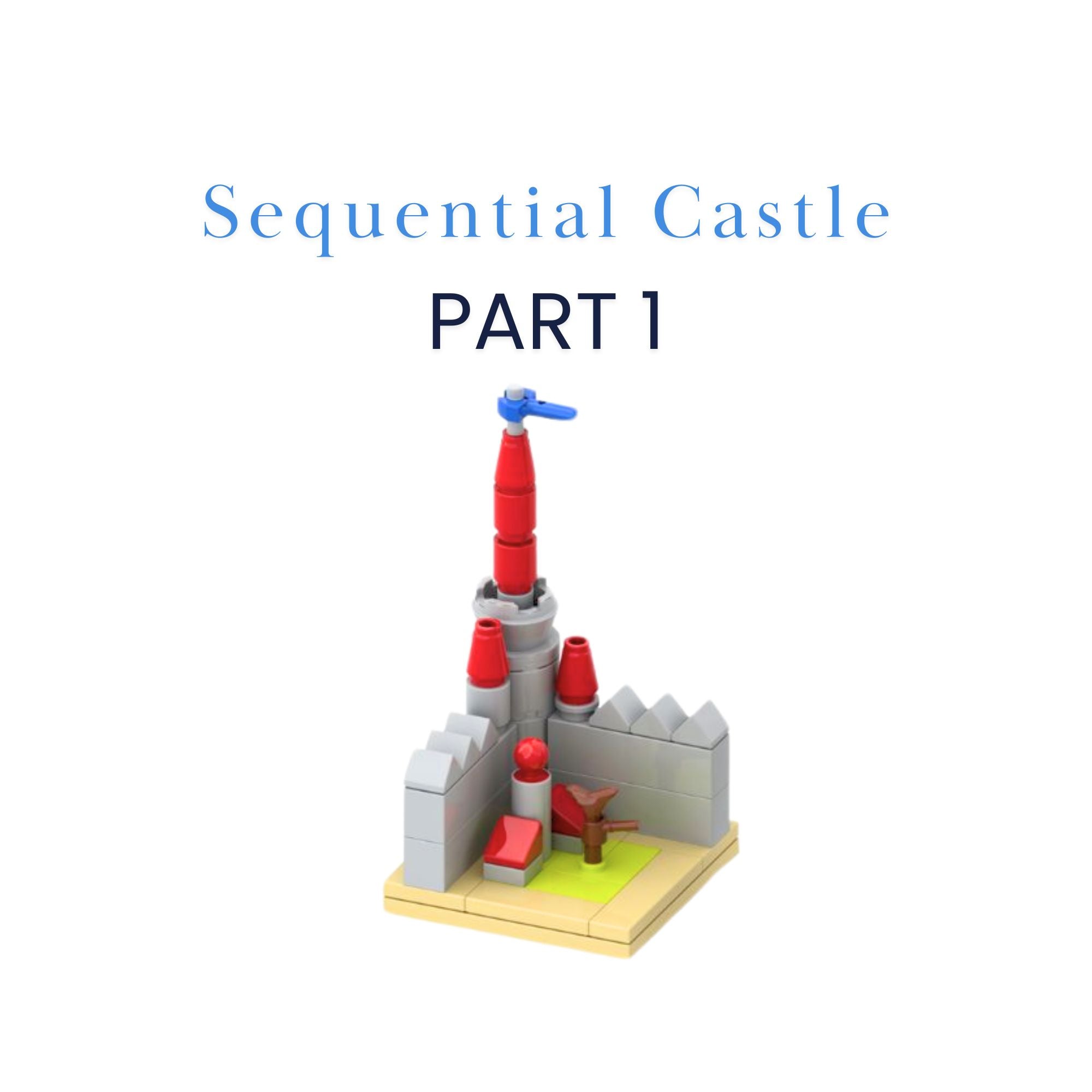 Sequential Castle Part 1 – Exclusive Limited Edition LEGO Brick Build