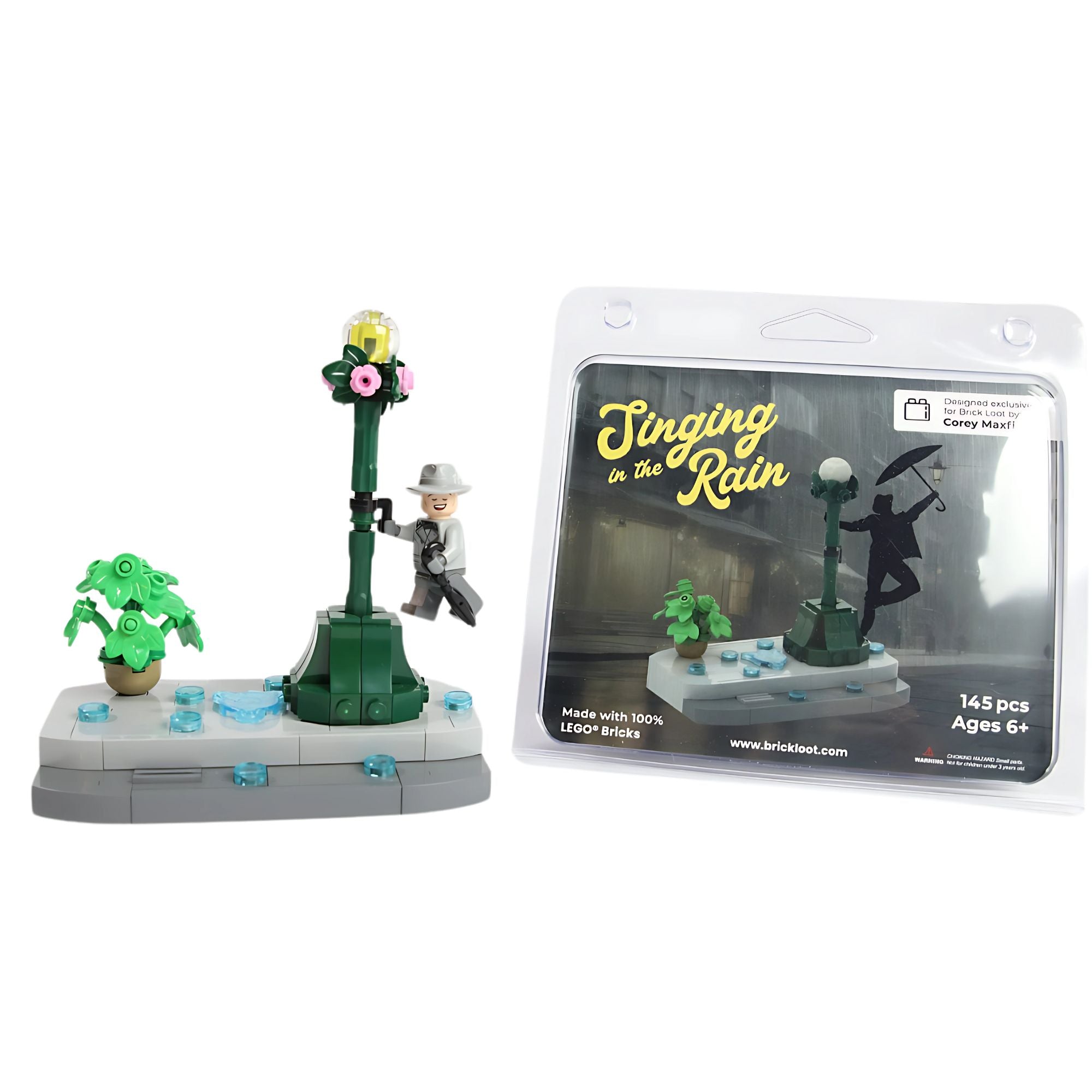 Singing in the Rain – Exclusive Limited Edition LEGO Brick Build with Minifigure
