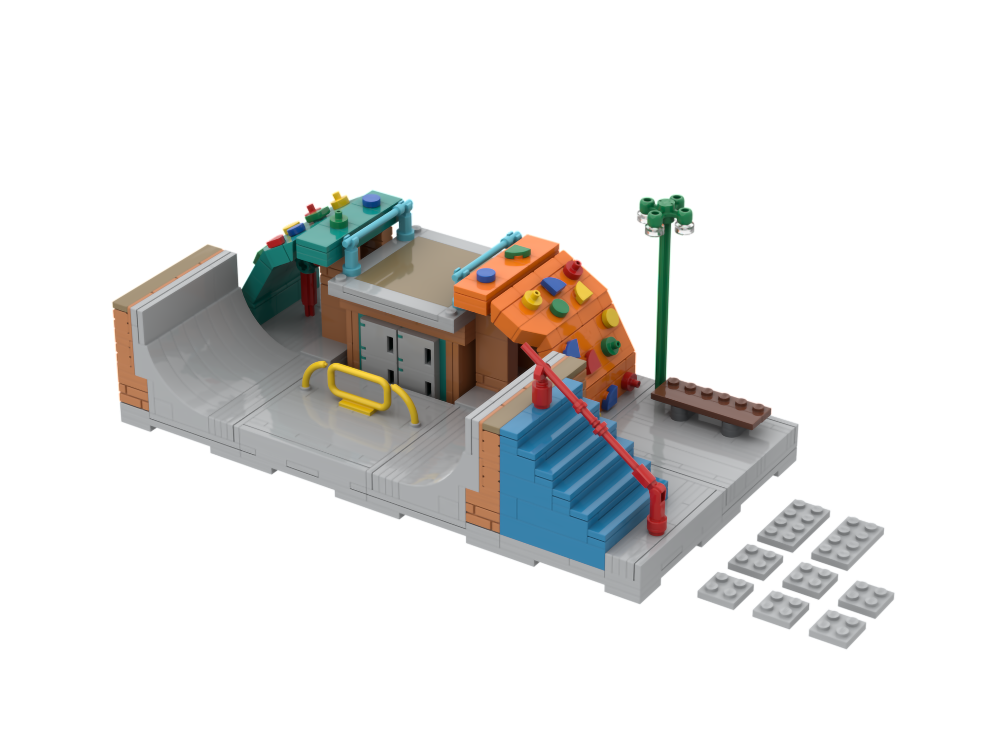 New Venice Skatepark Brick Set
