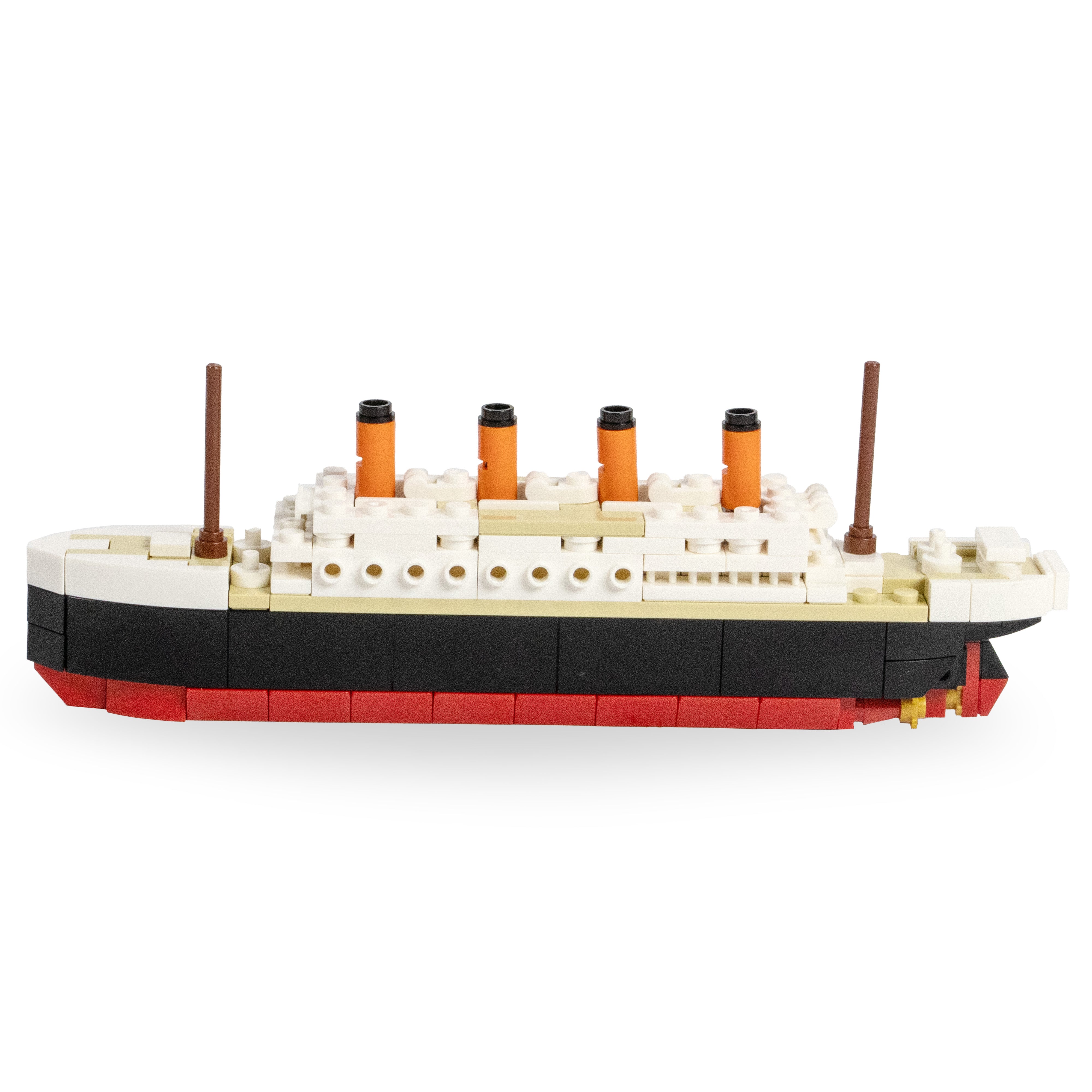 TITANIC COLLECTION タイタニック コレクション Titanic Ship Brick Set - 217 Pieces | Brick Loot