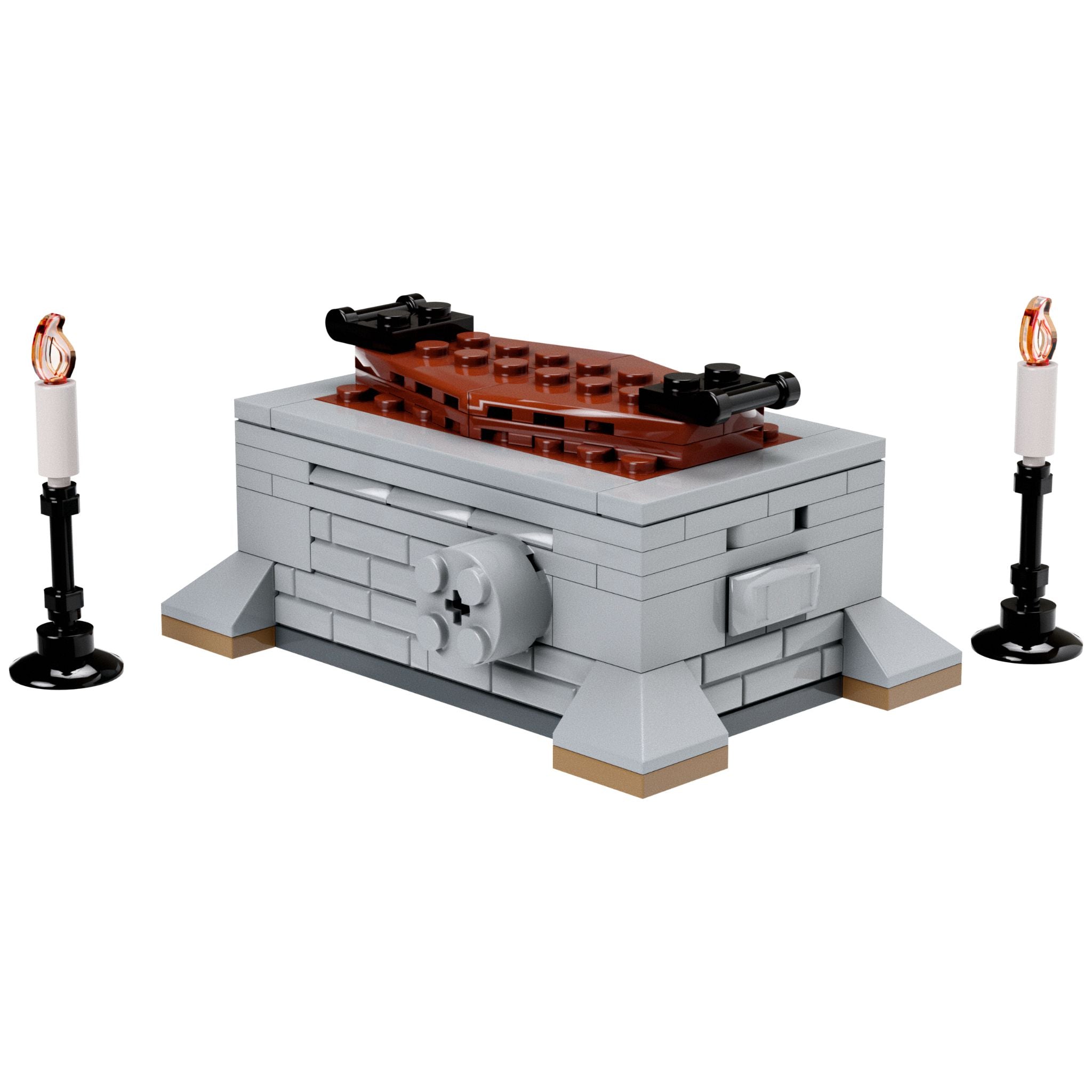 Pop-Up Drucula's Crypt Halloween Brick Set