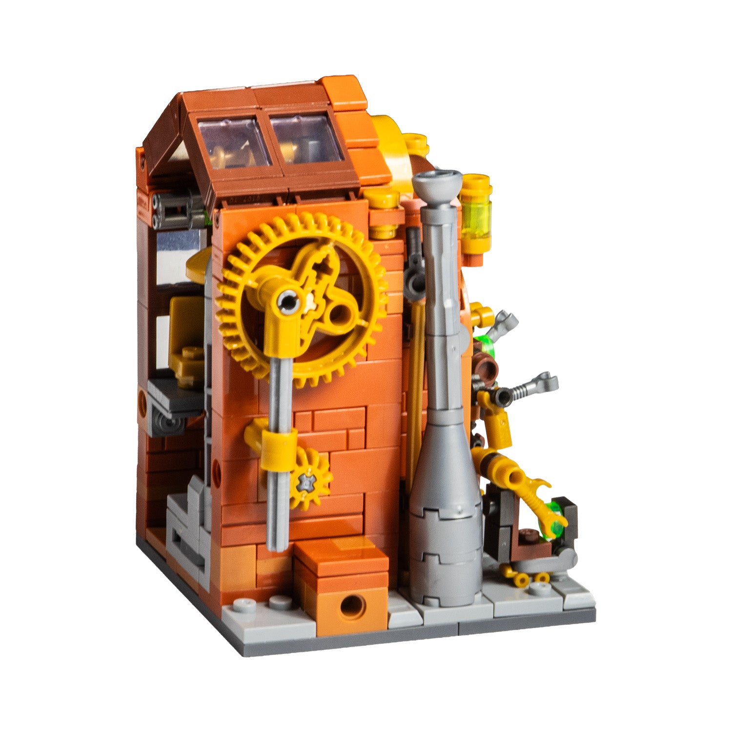 Mini City – Steampunk Building Modular Brick Set