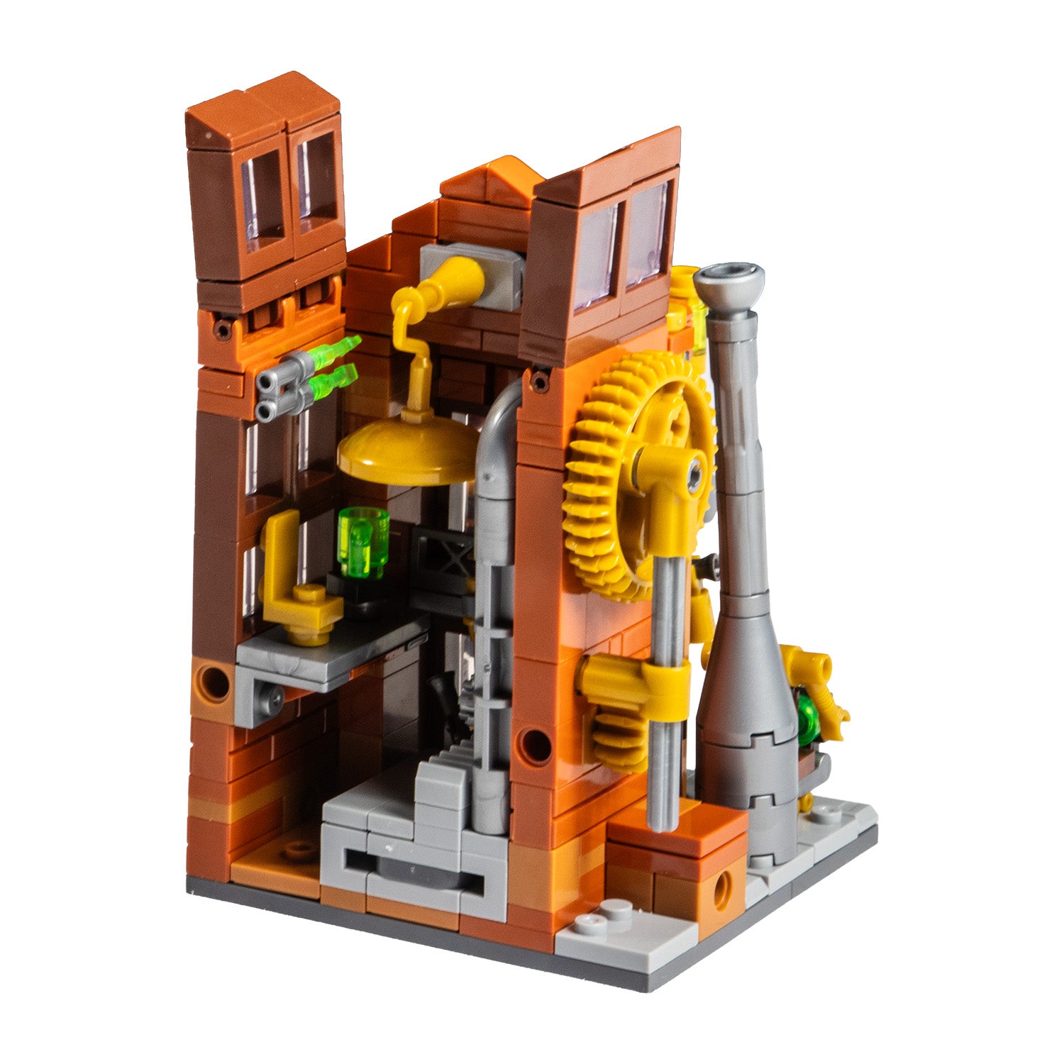 Mini City – Steampunk Building Modular Brick Set