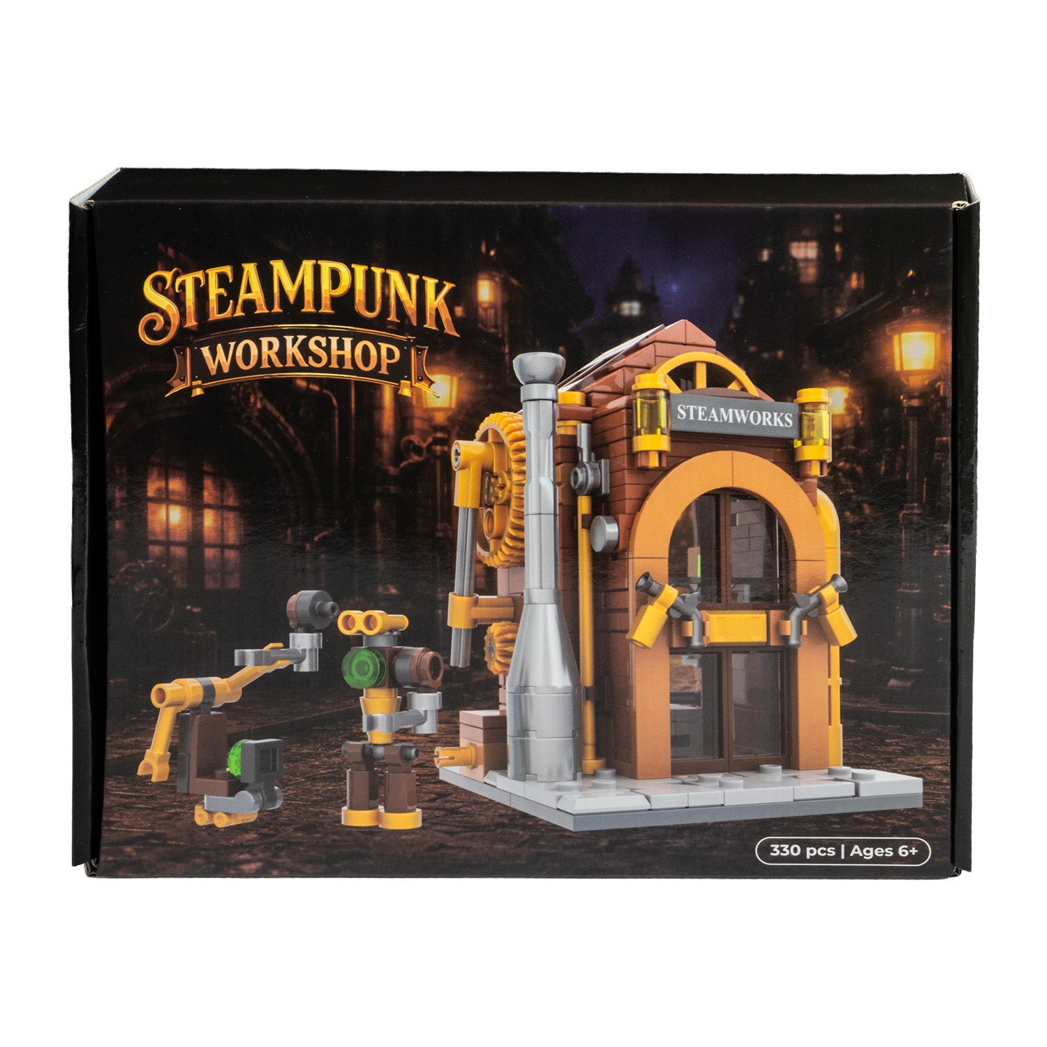 Mini City – Steampunk Building Modular Brick Set