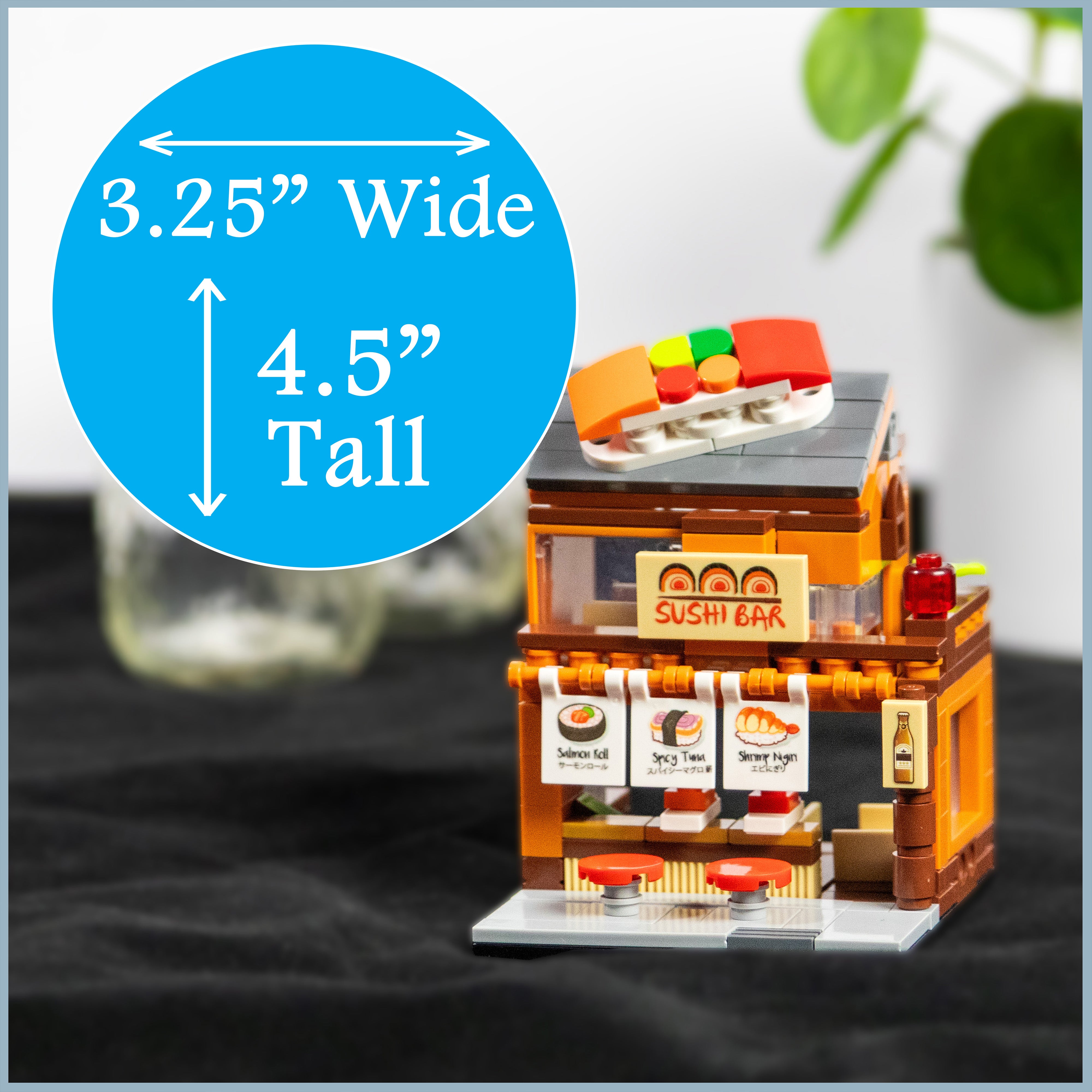 Mini City - Sushi Bar Brick Set
