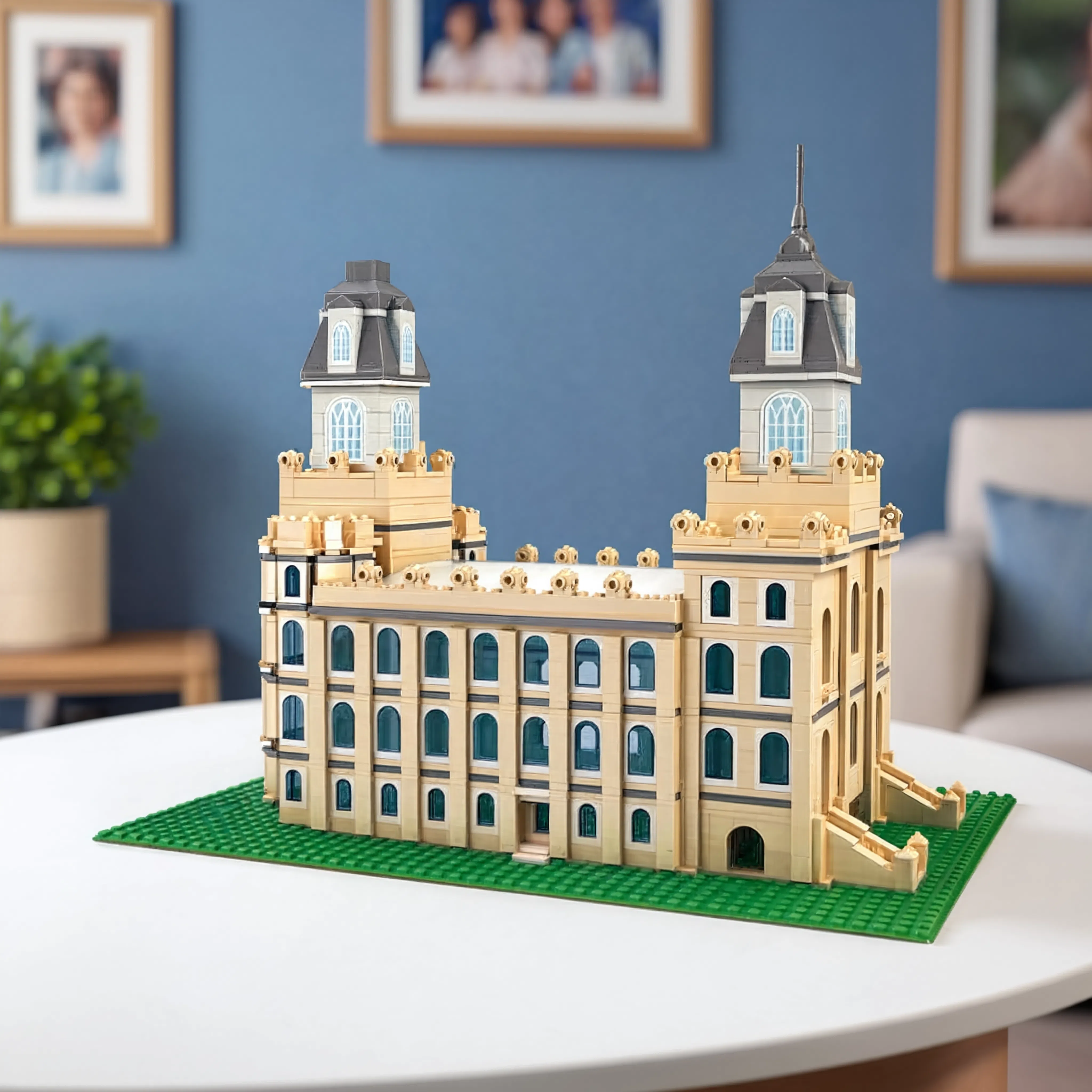 Manti Temple Brick Set