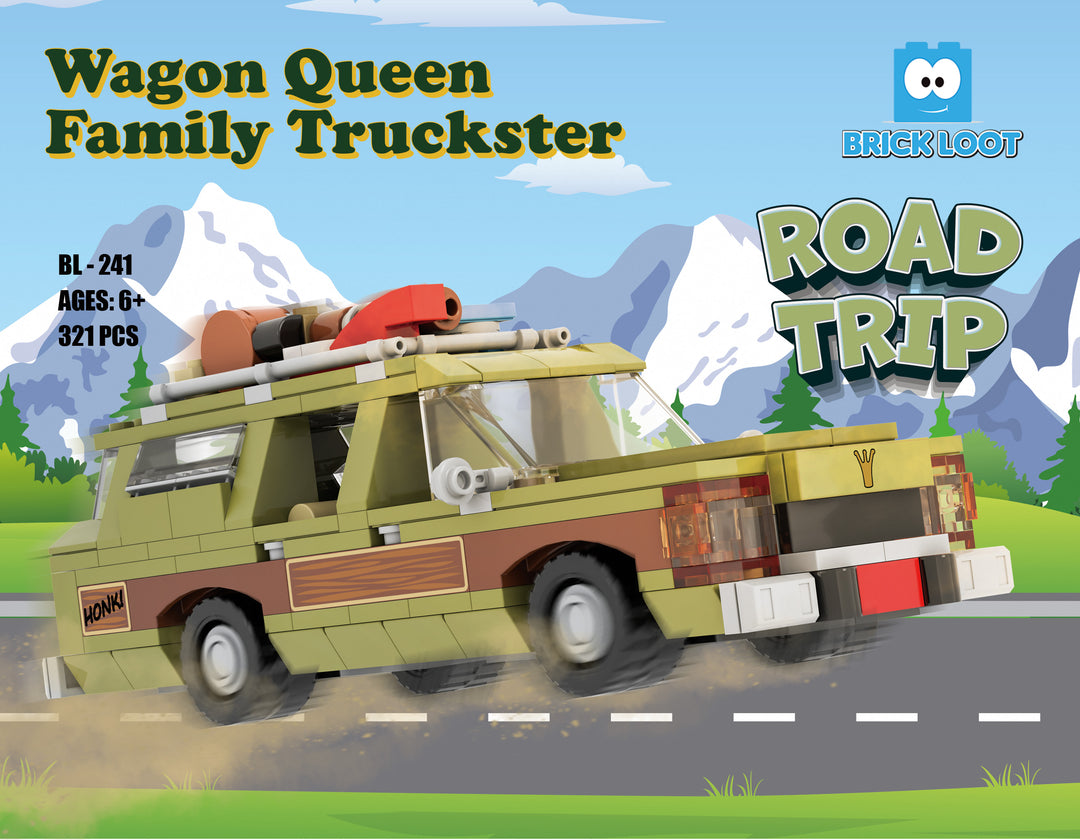 Wagon Queen Family Truckster Brick Set Brick Loot