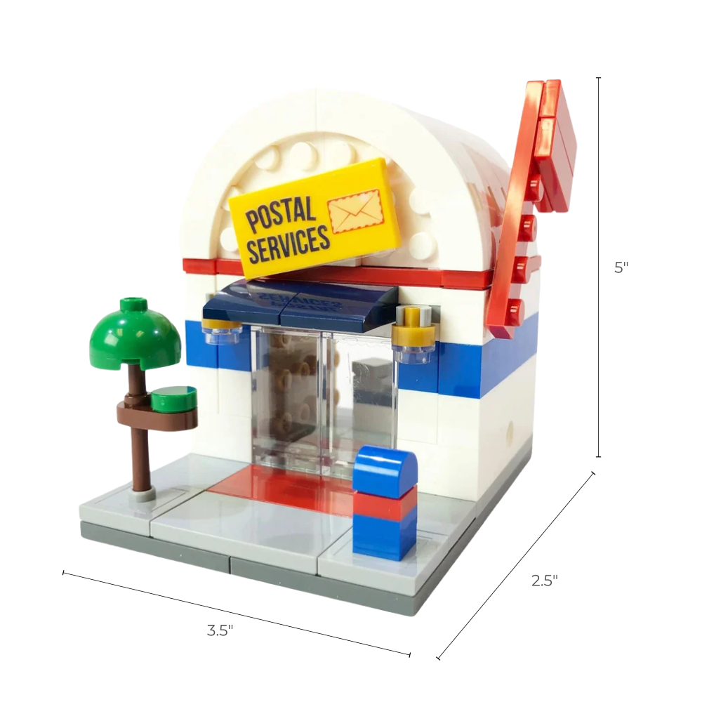 Mini City - Post Office Brick Set