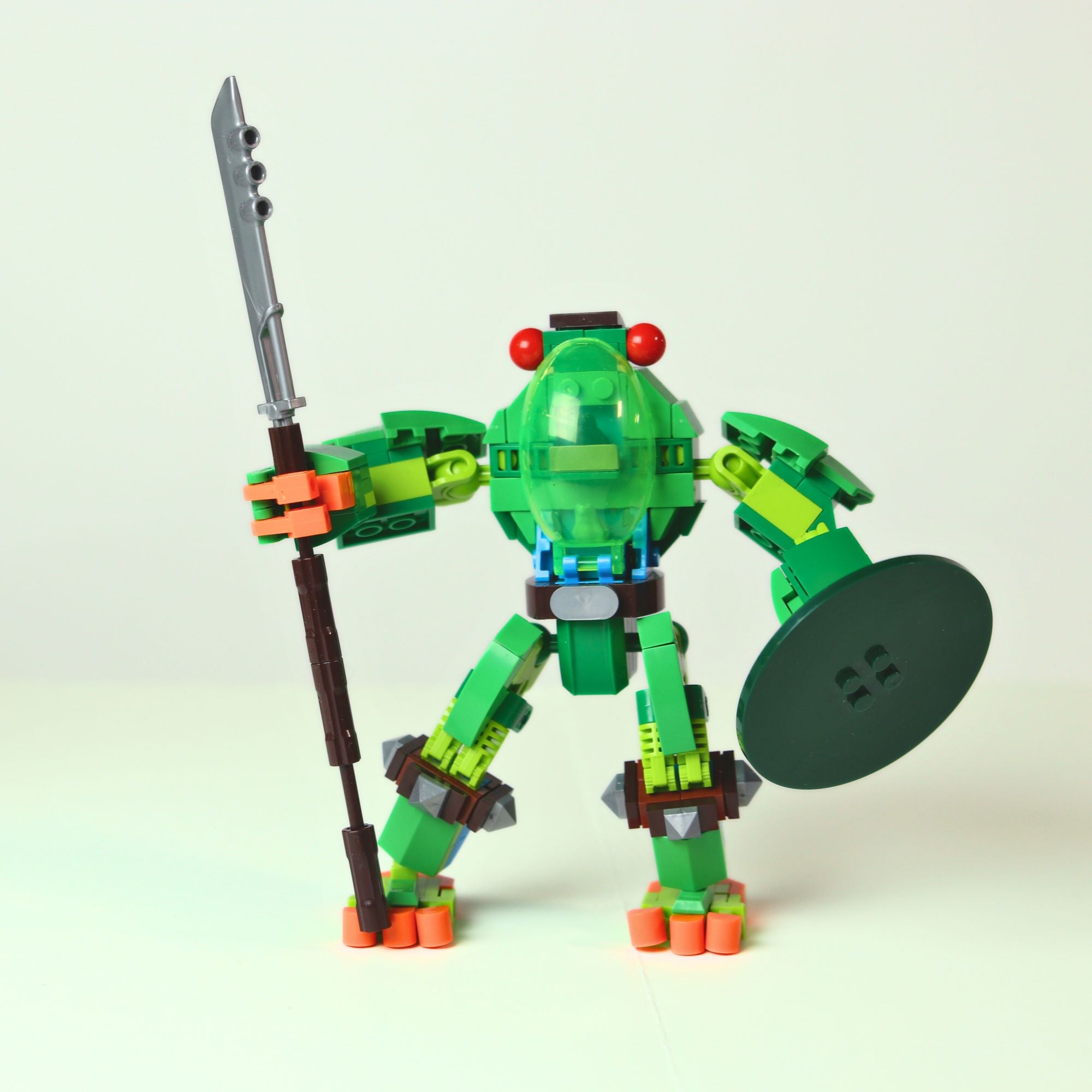Frog Mech Brick Set