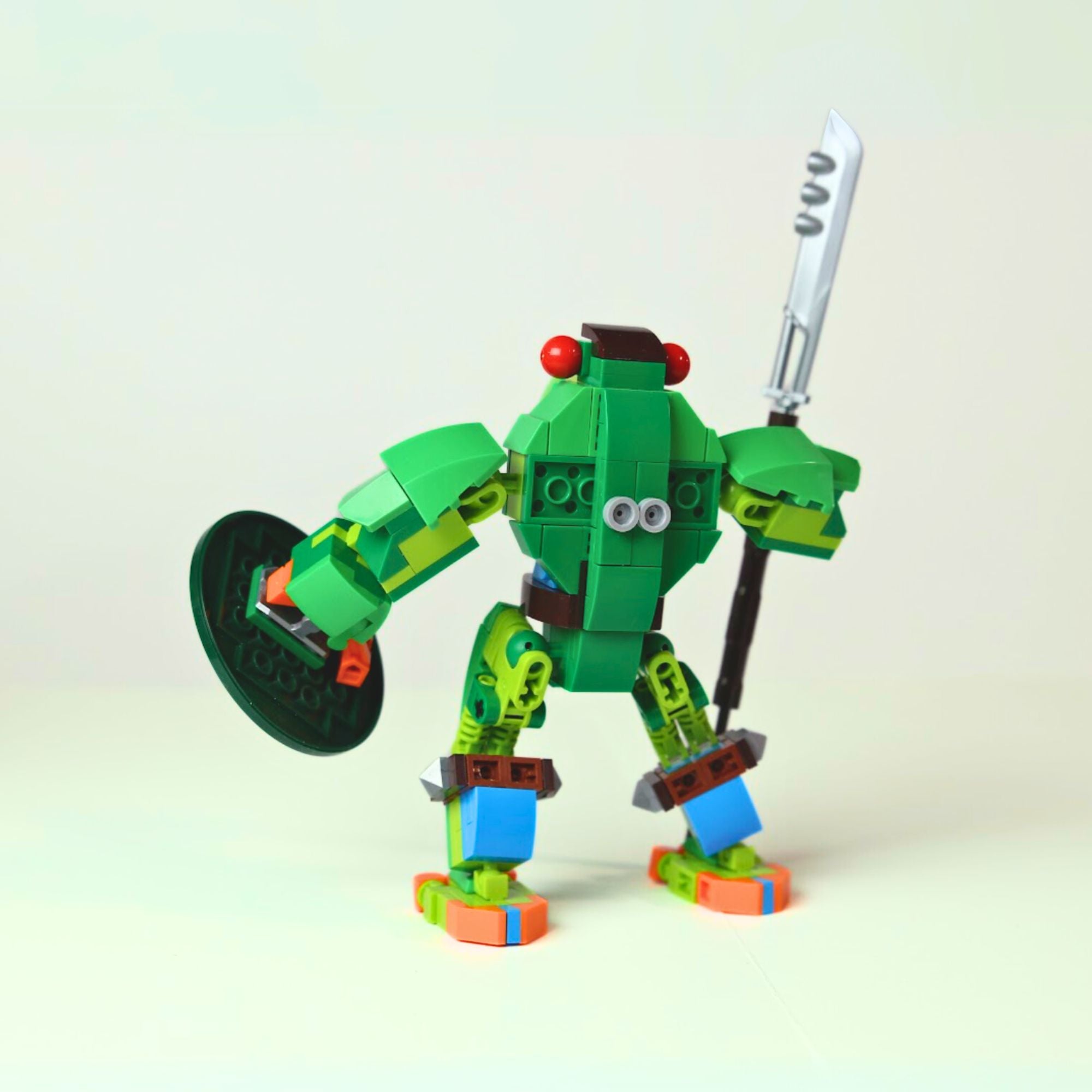 Frog Mech Brick Set