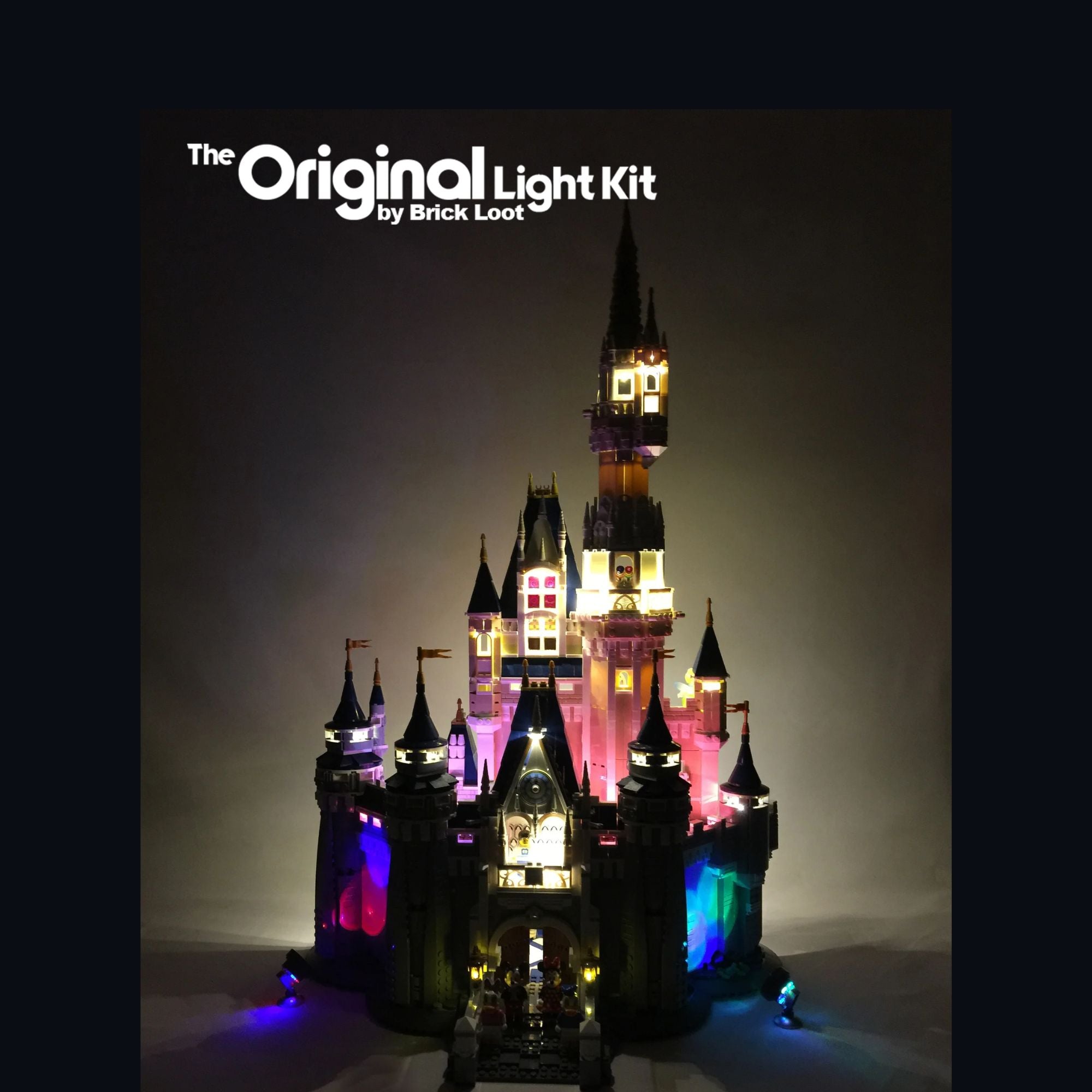 LED Lighting Kit for LEGO Disney Castle Set (71040)