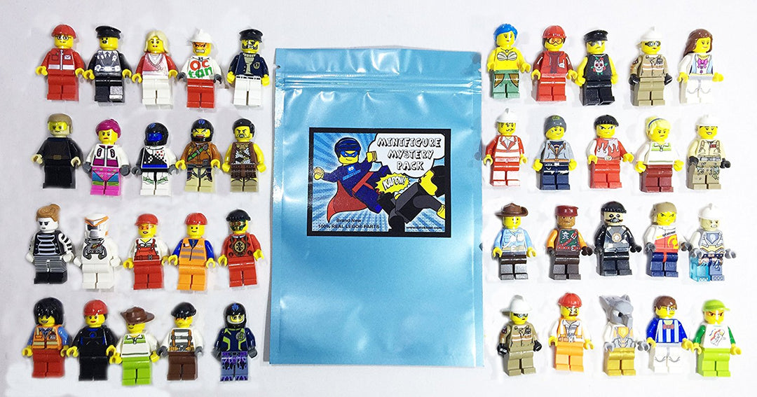 10 PACK of NEW LEGO Minifigures - Random! Our choice - no duplicates!