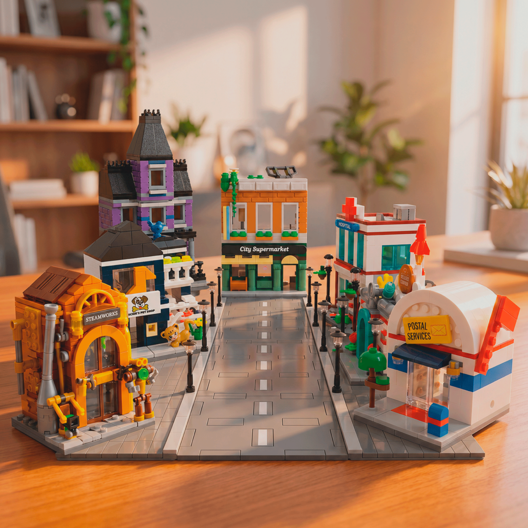 Mini City Subscription - A New Modular Building Each Month