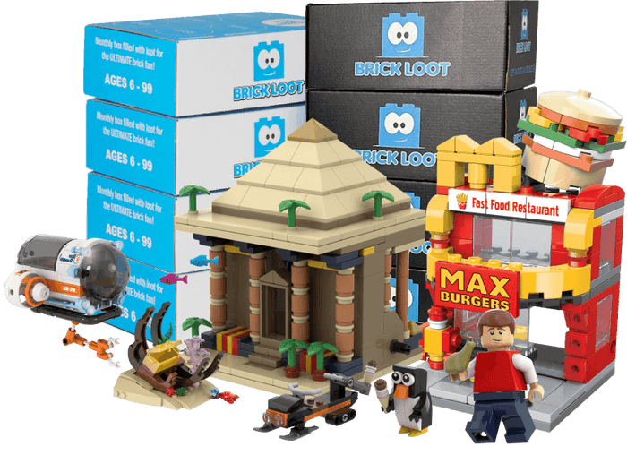 Brick Loot is a Monthly Box Subscription Company for Lego and Brick Lovers!