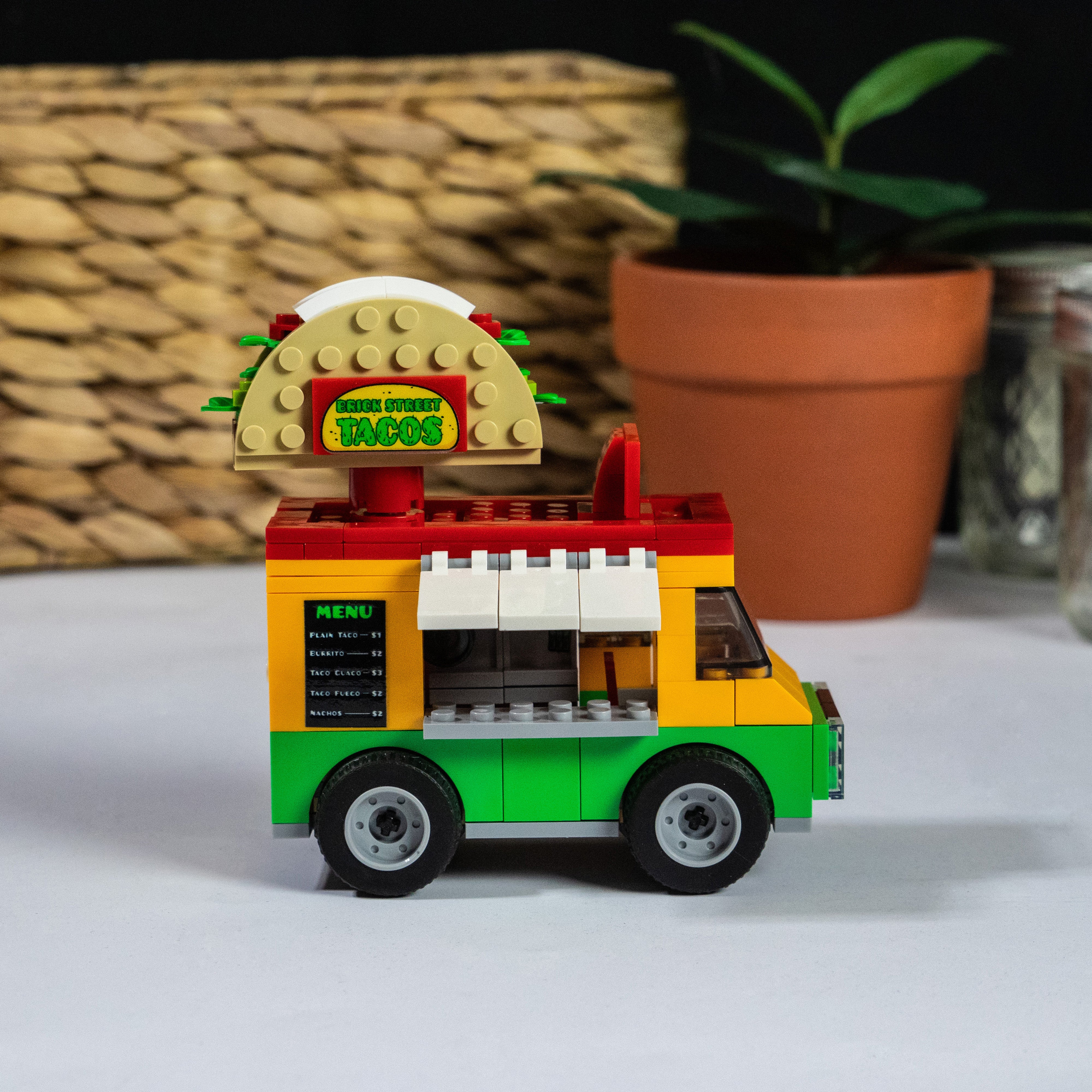 Brick Street Taco Truck Brick Set