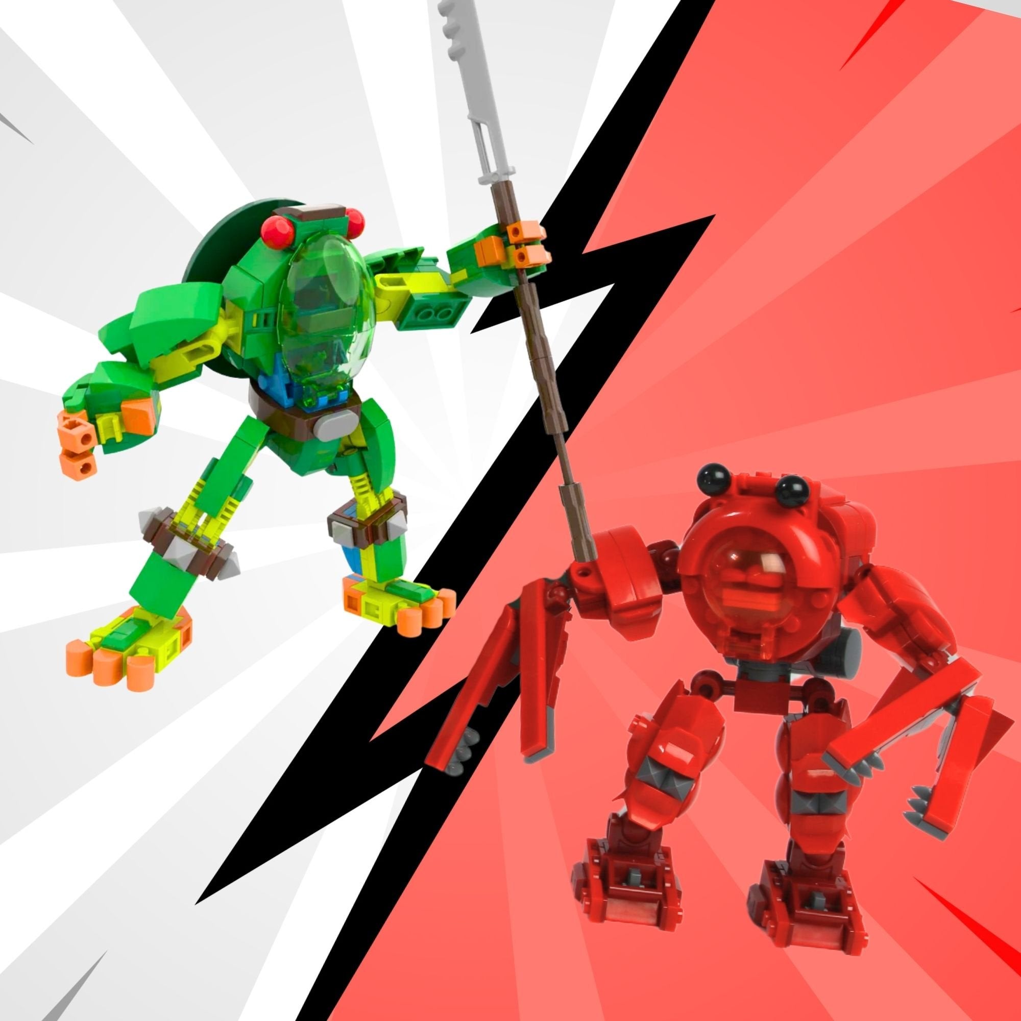 Lobster Mech Brick Set