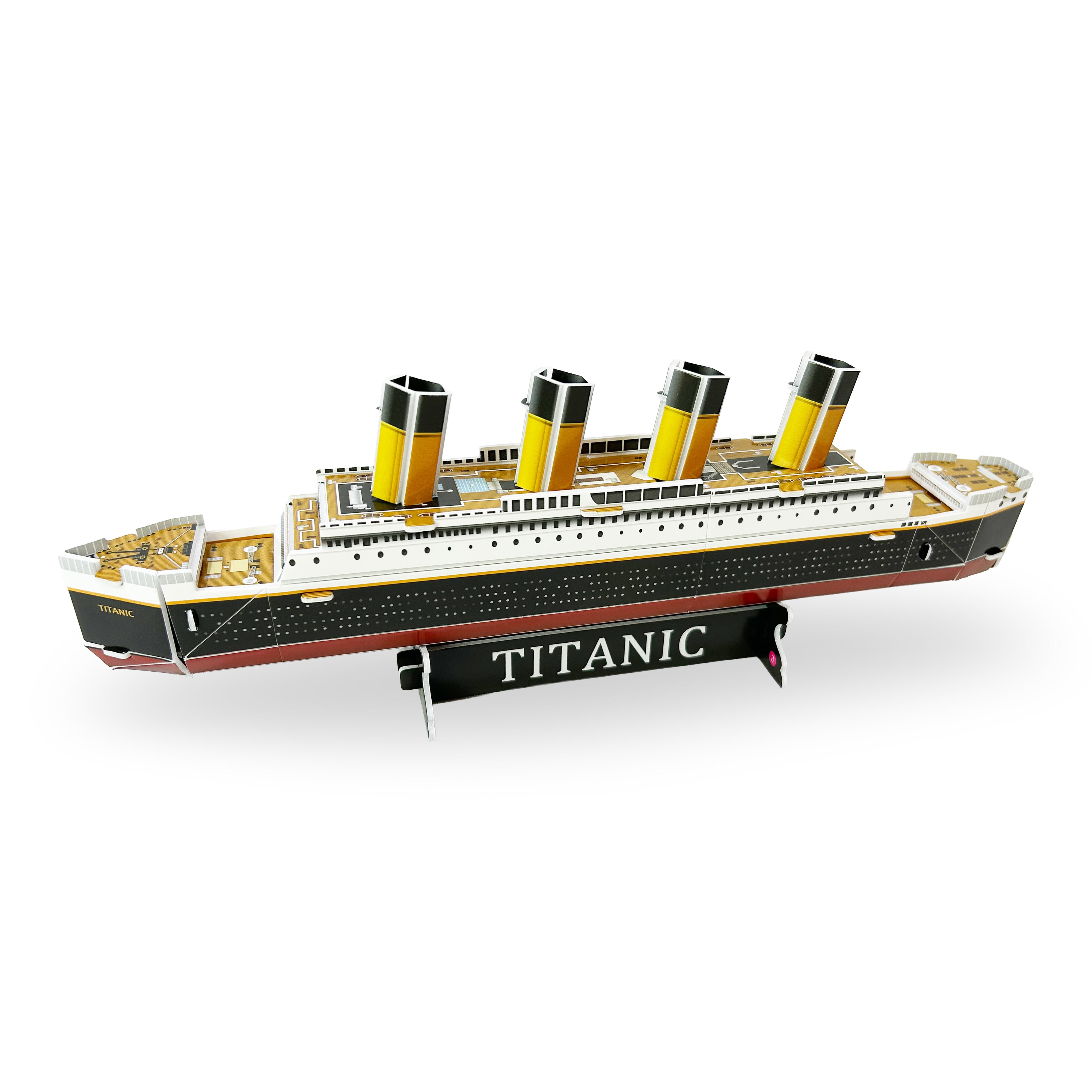Titanic Ship - Paper Craft 3D Puzzle