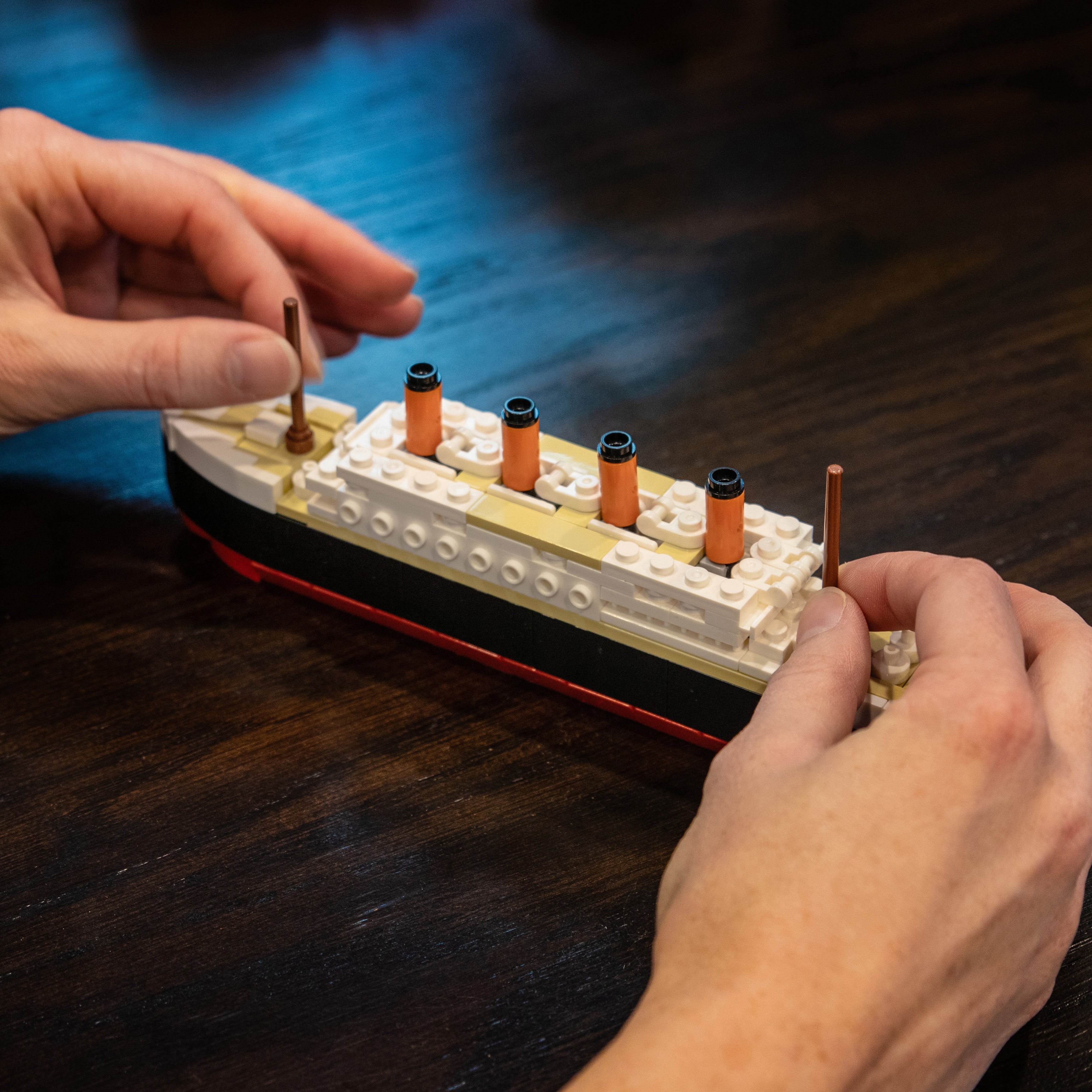 Titanic Ship Brick Set - 217 Pieces | Brick Loot