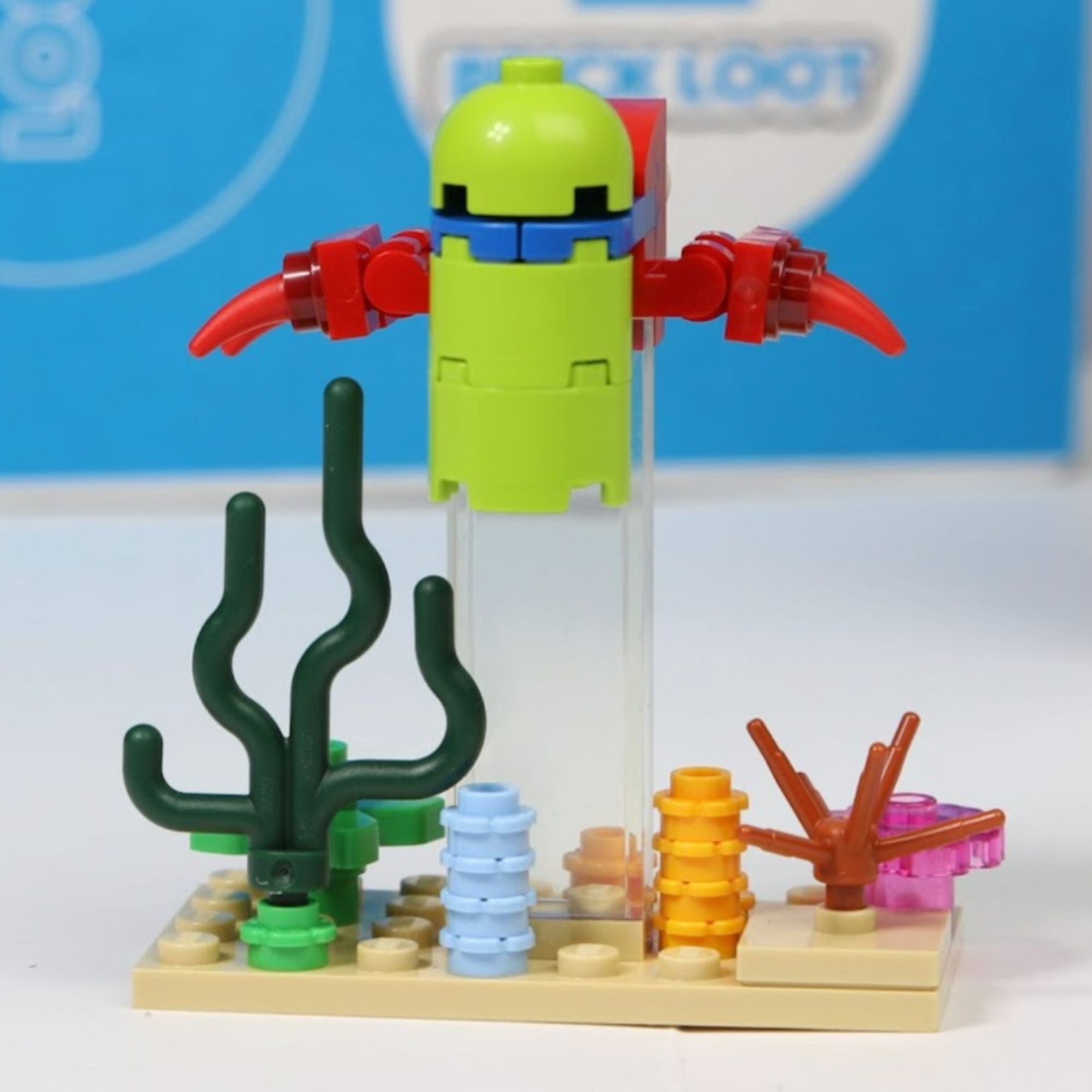 Exclusive Brick Loot Build Underwater Crab– 100% LEGO Bricks