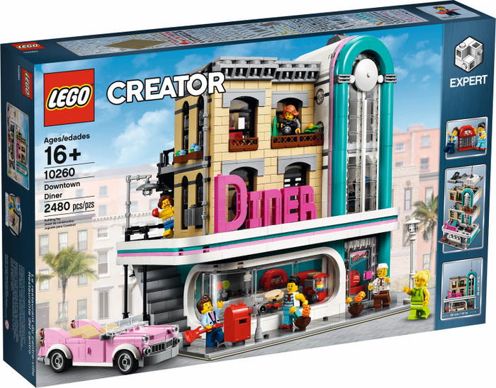 effektivt Beregn Stor vrangforestilling LEGO Modular Building: Downtown Diner 10260 – Brick Loot