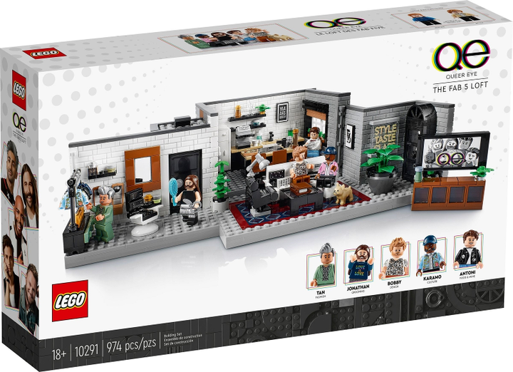LEGO Creator Expert: Queer Eye – The Fab 5 Loft 10291