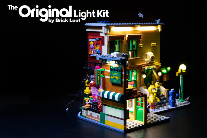 LED Lighting Kit for LEGO Ideas 123 Sesame Street 21324