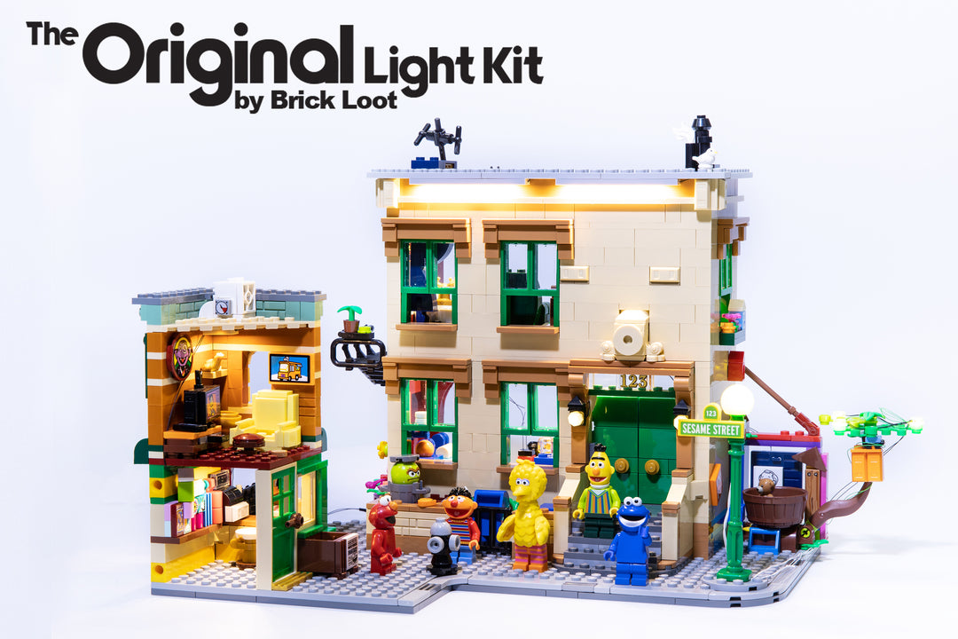 LED Lighting Kit for LEGO Ideas 123 Sesame Street 21324