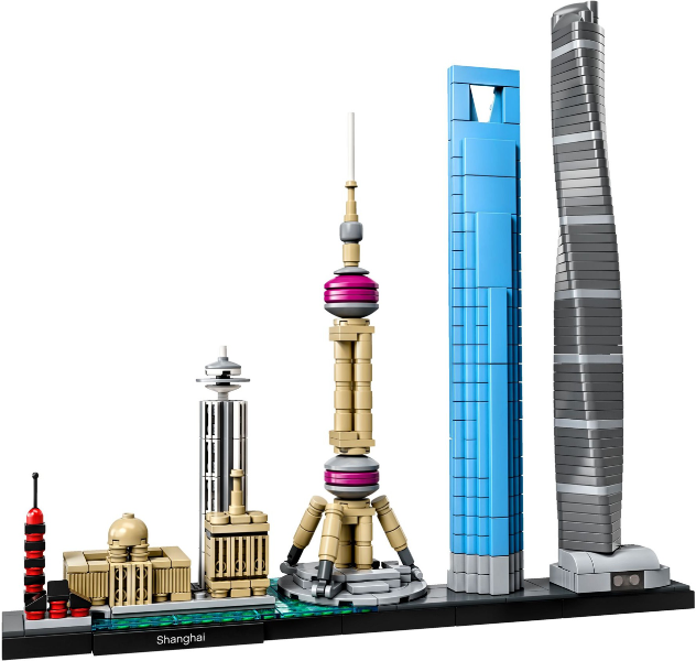 LEGO Architecture Shanghai Skyline set 21039