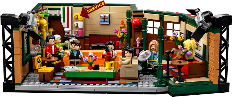 LEGO Ideas (CUUSOO): F·R·I·E·N·D·S Central Perk set 21319