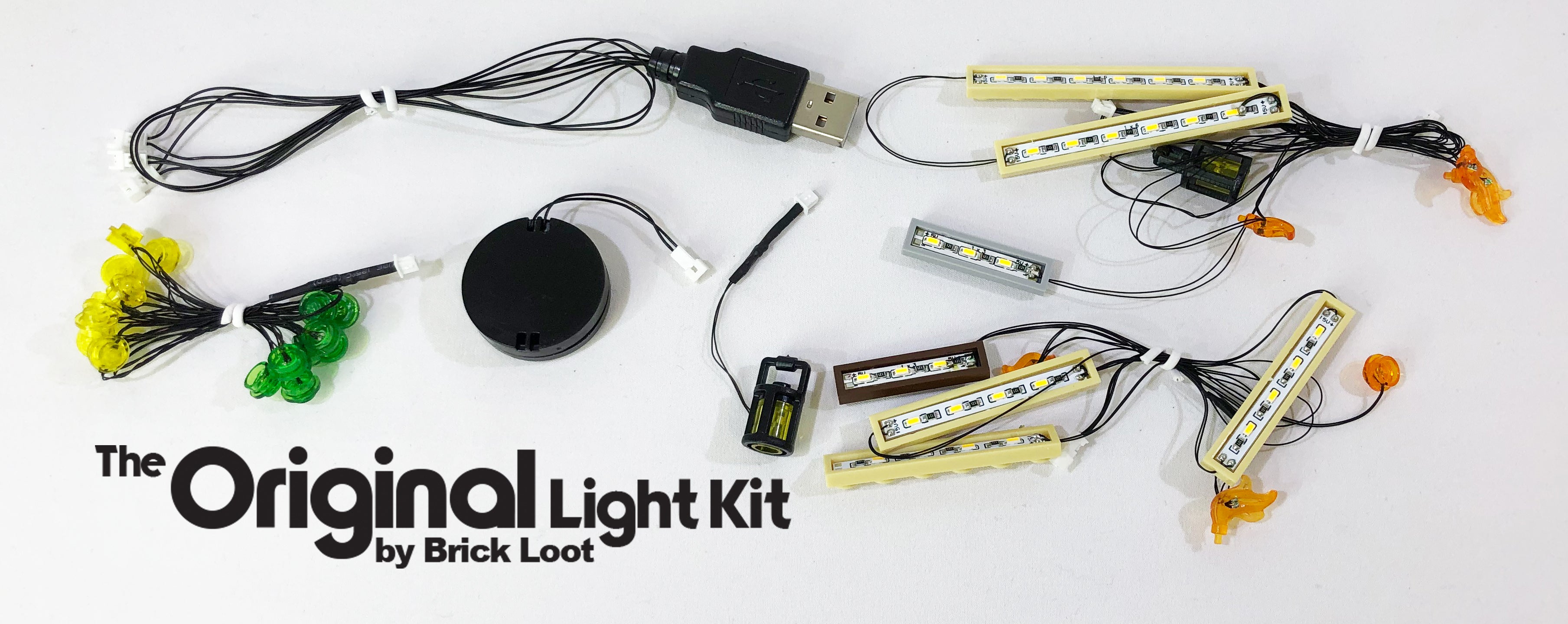 LED Lighting Kit for LEGO Ideas Medieval Blacksmith 21325