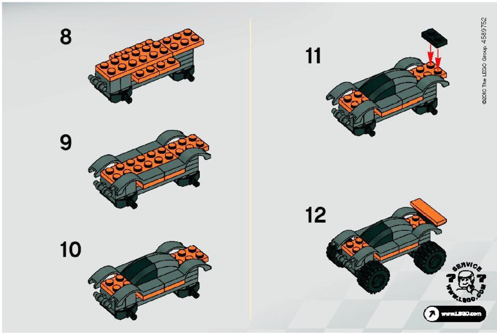 LEGO 30035 Racer's Bag Set - Off Road Racer 2 - Tiny Turbos