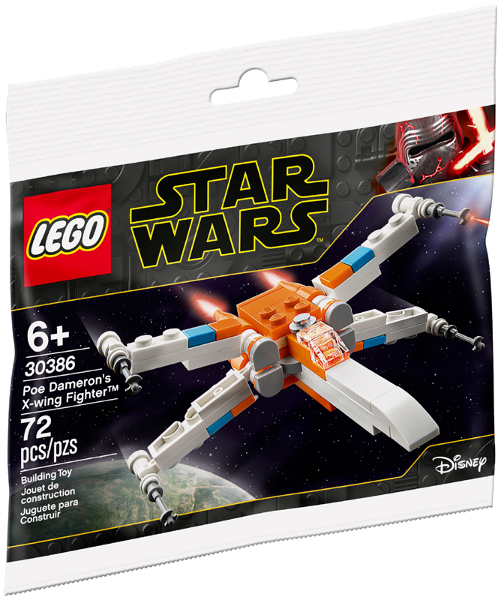 LEGO Polybag - Star Wars Episode 9: Poe Dameron's X-wing Fighter - Mini polybag 30386