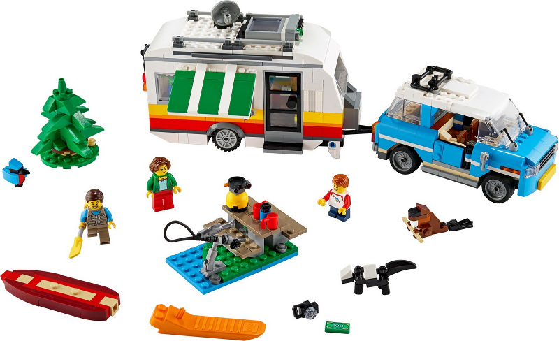LEGO Creator Caravan Family Holiday set 31108