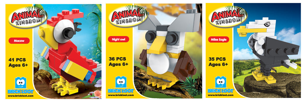 Brick-Loot-Animal-Brick-Sets-Included-In-Party-Favor-Head-Cases