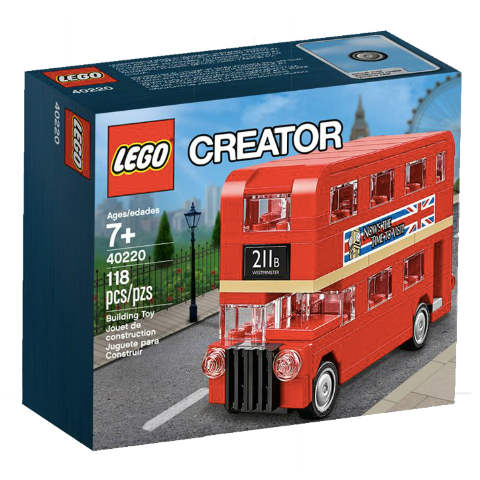 ALT Image Text: LEGO-Creator-Mini-London-Bus-set-40220-sold-by-Brick-Loot