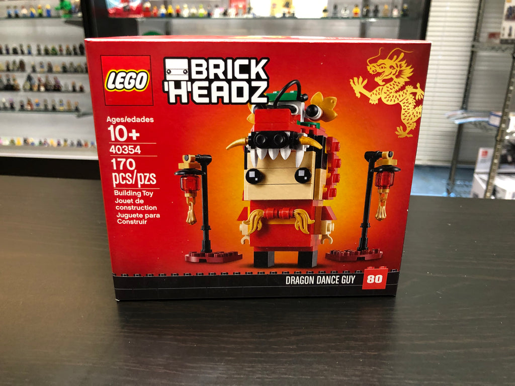 LEGO BrickHeadz: Holiday Event: New Year: Dragon Dance Guy 4 Brick Loot