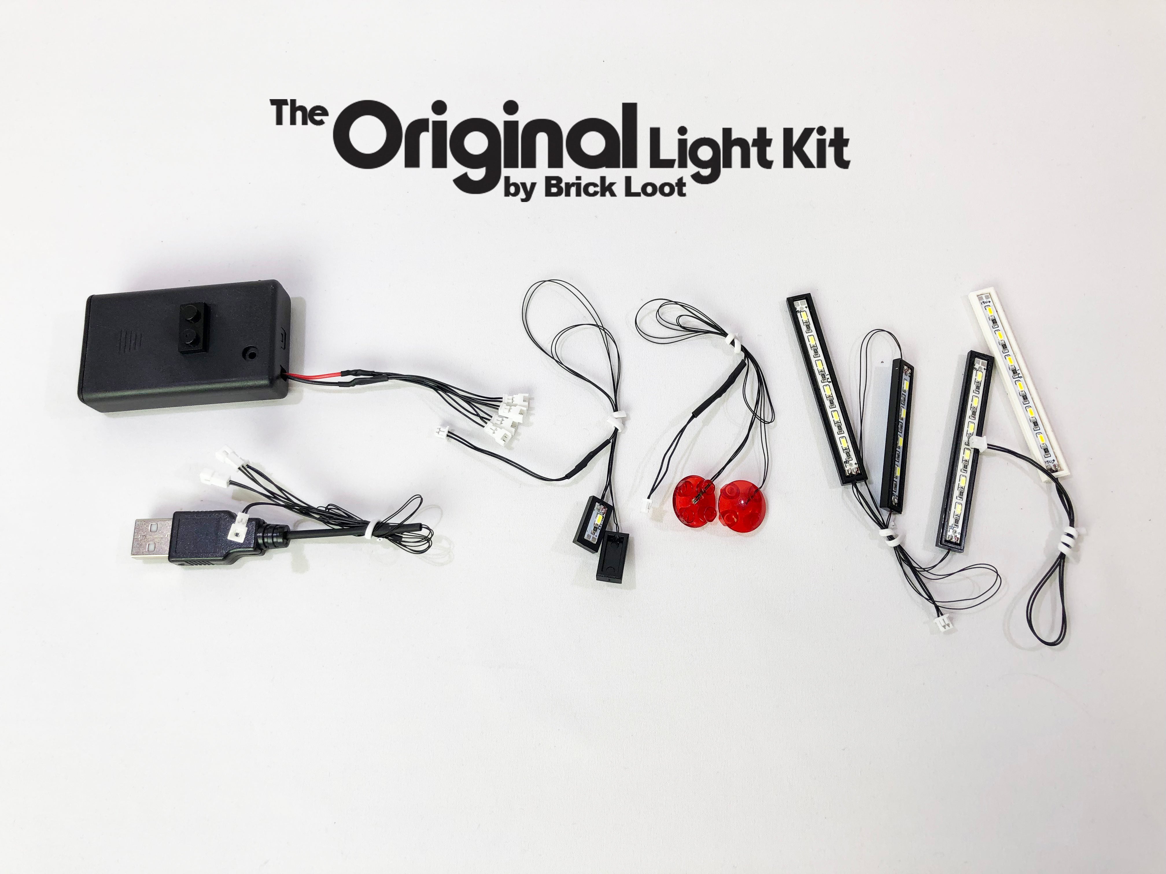 LED Lighting Kit for LEGO Ferrari 488 GTE “AF Corse #51” Set (42125)