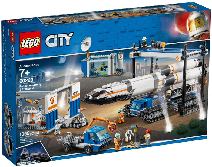 ære krøllet Thorny LEGO City Space: Rocket Assembly & Transport 60229 – Brick Loot