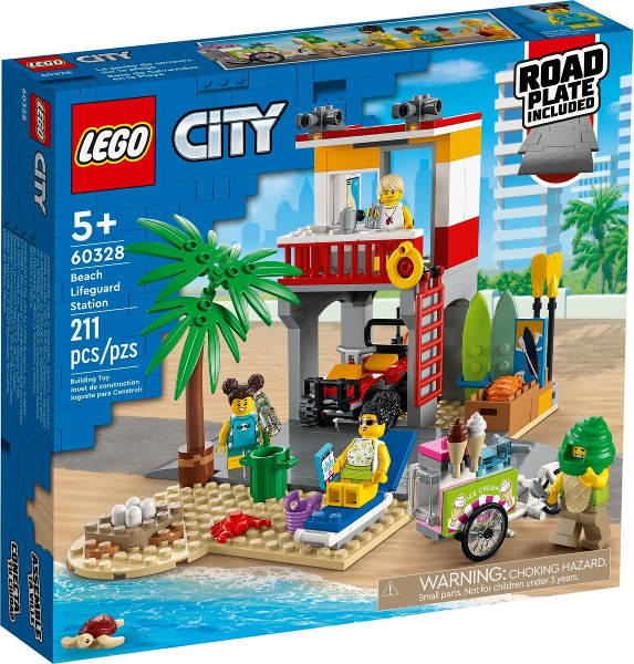 LEGO City Recreation Beach Lifeguard Station 60328