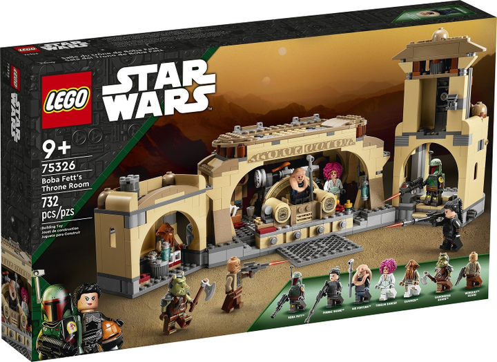 LEGO Star Wars The Book of Boba Fett: Boba Fett's Throne Room 75326