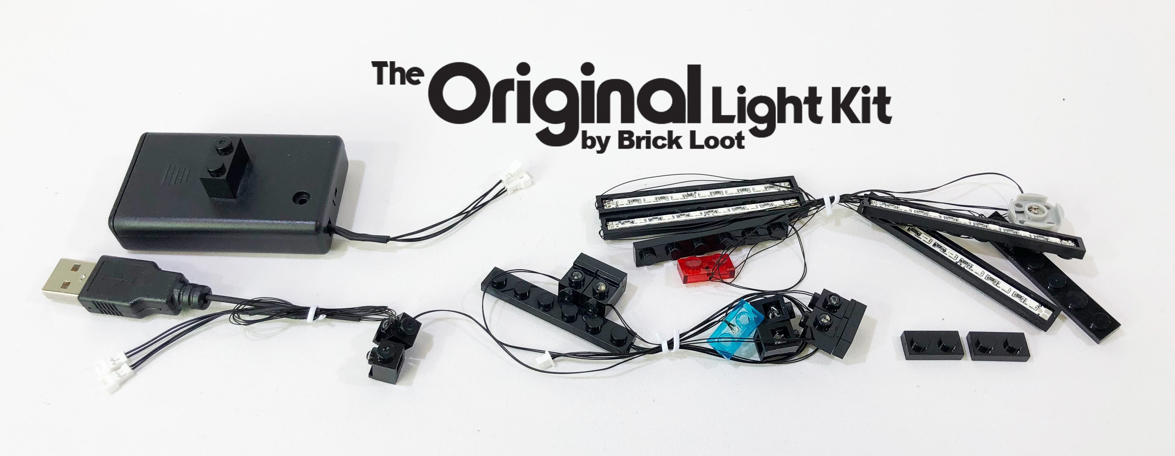 LED Lighting Kit for LEGO DC Batman Batmobile Tumbler Set (76240)