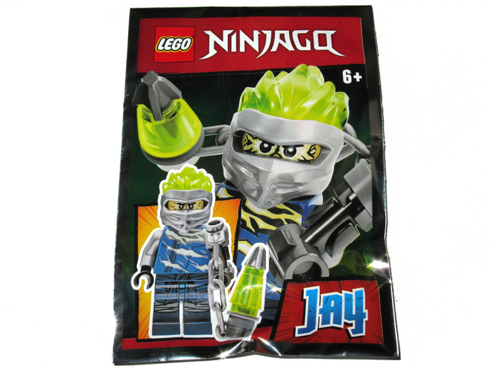 LEGO Polybag - Ninjago: Secrets of the Forbidden Spinjitzu: Jay foil pack #6 - 891958