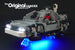 Brick Loot Original Light Kit for LEGO Back To The Future DeLorean Time Machine 21103 with "hover mode" under car LED lights!