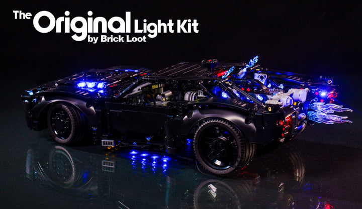 LED Lighting Kit for LEGO Technic THE BATMAN - BATMOBILE set 42127