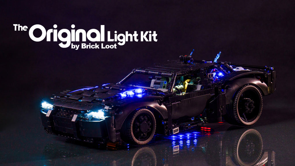LED Lighting Kit for LEGO Technic THE BATMAN - BATMOBILE set 42127