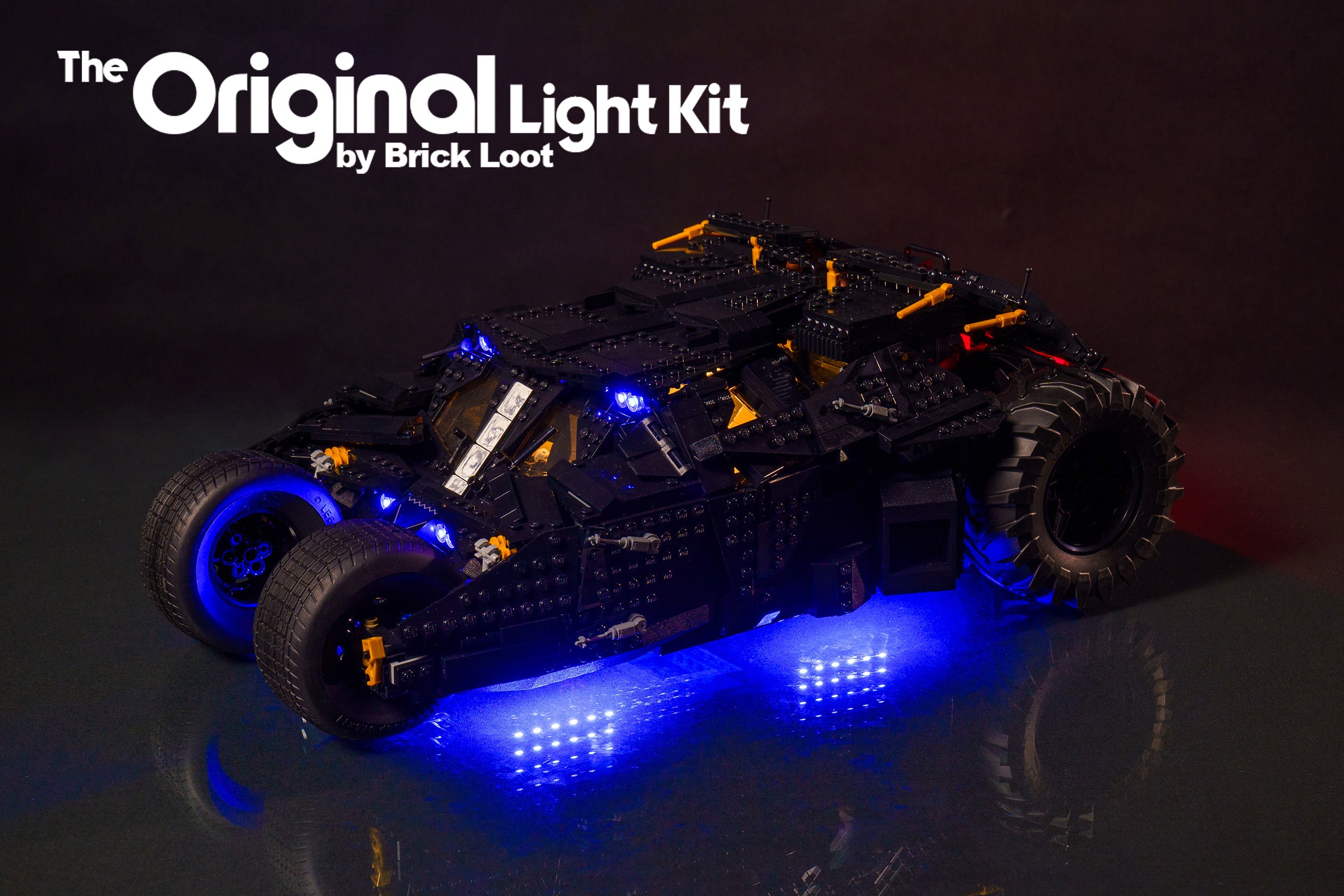 LED Lighting Kit for LEGO DC Batman Batmobile Tumbler Set (76240)