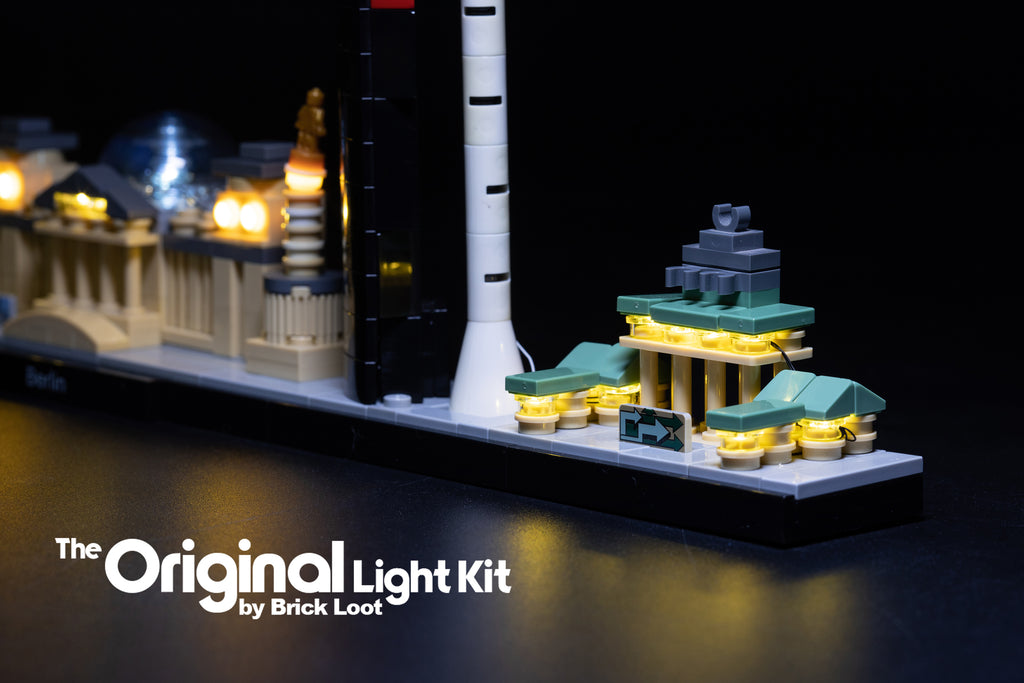 Lighting Kit for LEGO Architecture Berlin Skyline set – Brick Loot