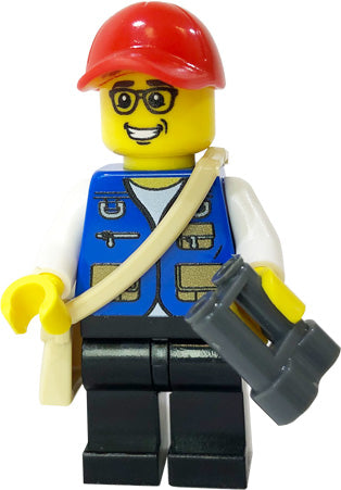Brick Loot Exclusive Bird Watcher Custom Printed Minifigure on LEGO® Parts LIMITED EDITION
