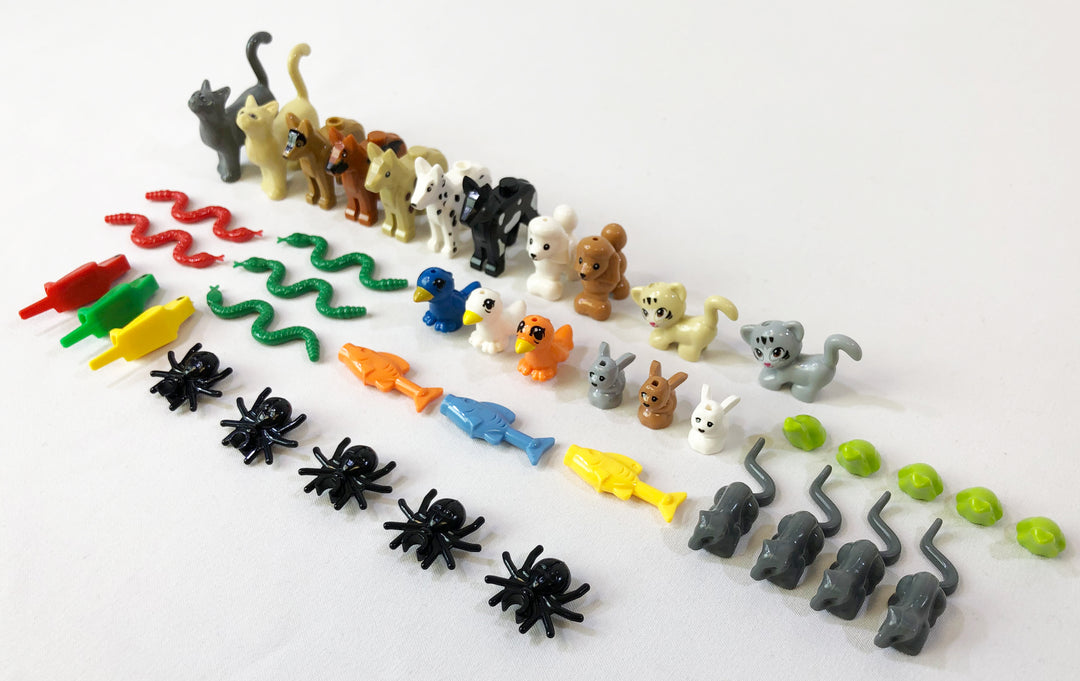 Brick Pets Accessory Pack - Major Brand Brick Compatible